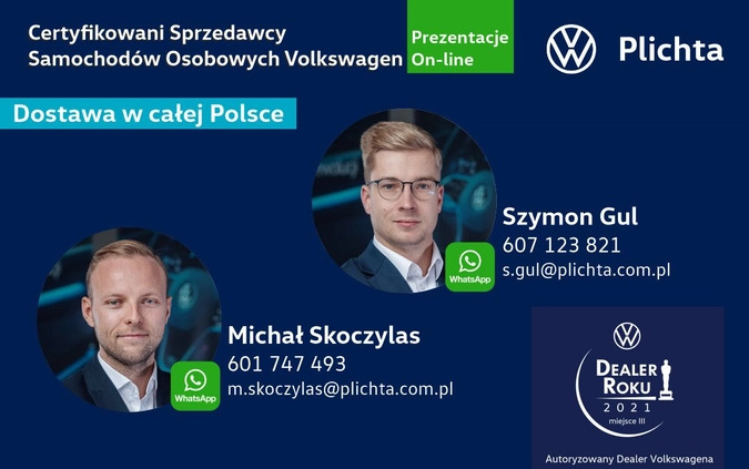 Volkswagen T-Cross cena 109900 przebieg: 16500, rok produkcji 2023 z Ujazd małe 37